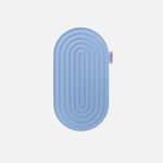 Mini tapis de sol pad de confort de la marque hercule studio modèle galé couleur blue jean packshot déplié