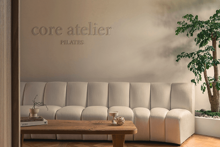 Core Atelier, studio design et épuré partenaire de la marque d'accessoires de sport Hercule Studio