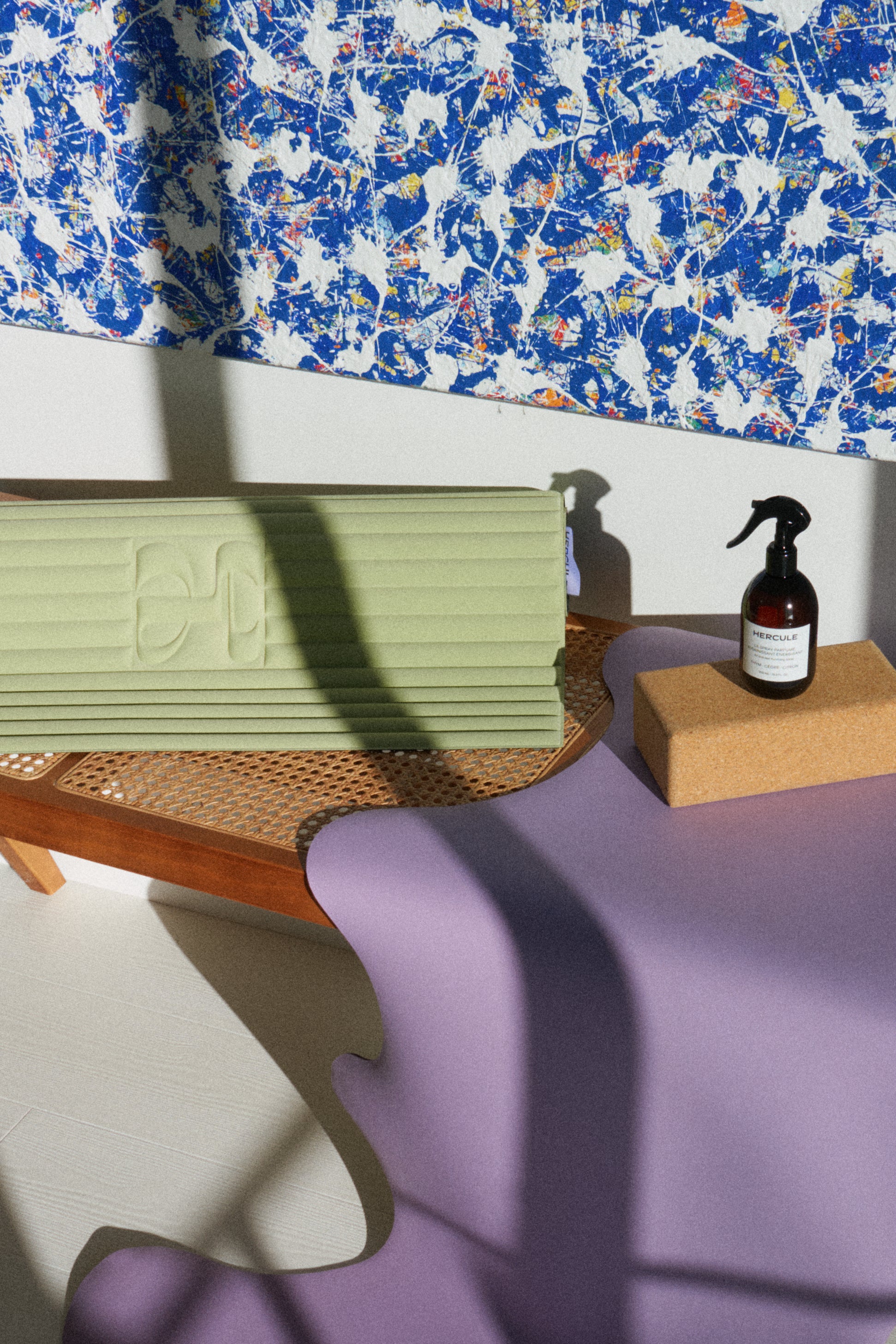 Photo lifestyle de la collection Hercule Studio, marque française d'accessoires de sport design et haut de gamme