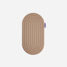 Mini comfort pad floor mat brand hercule studio model galé color dune packshot unfolded