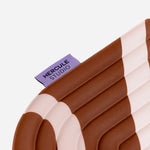 Mini tapis de sol pad de confort de la marque hercule studio modèle galé couleur bari choco packshot zoomé