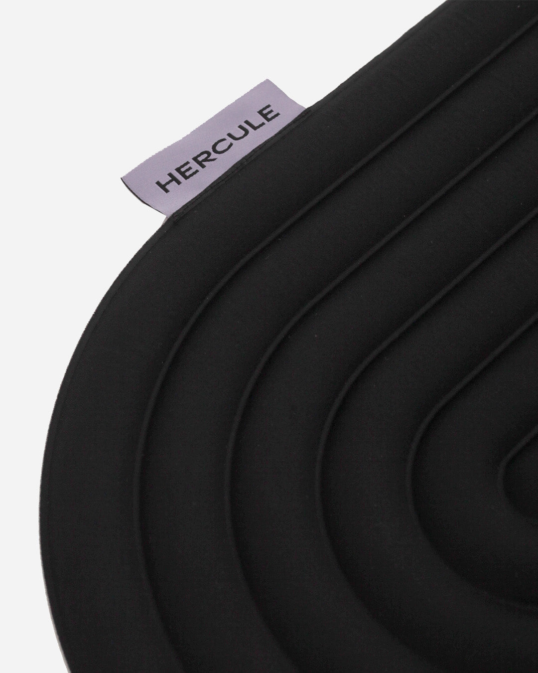 Mini tapis de sol pad de confort de la marque hercule studio modèle galé couleur outrenoir packshot zoom