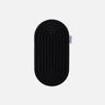 Mini mat floor pad comfort brand hercule studio model galé color Midnight Black packshot unfolded