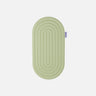 Mini floor mat Comfort Pad from hercule studio galé model color Pistachio packshot unfolded