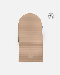 Tapis de sol pour le fitness le yoga et le pilates de la marque hercule studio modèle archy couleur dune packshot semi déplié