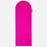 Tapis de sol pour le fitness le yoga et le pilates en cachemire de la marque hercule studio en collaboration édition limitée avec from future modèle archy couleur rose packshot déplié