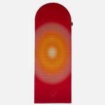 Tapis de sol pour le fitness le yoga et le pilates de la marque hercule studio et uchronia modèle archy imprimé summer packshot déplié