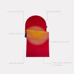 Tapis de sol pour le fitness le yoga et le pilates de la marque hercule studio modèle archy couleur summer packshot semi déplié avec éléments de réassurance