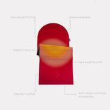 Tapis de sol pour le fitness le yoga et le pilates de la marque hercule studio modèle archy couleur summer packshot semi déplié avec éléments de réassurance