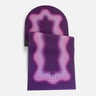 Floor mat for fitness, yoga and pilates by hercule studio and uchronia model archy winter packshot print semi unfolded
