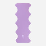 Tapis de sol pour le yoga de la marque hercule studio modèle mar couleur lavande packshot déplié