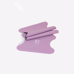 Tapis de sol pour le yoga de la marque hercule studio modèle mar couleur lavande packshot semi déplié