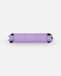 Packshot rolled view of the Hercule Studio Lavender purple yoga mat, PVC-free natural rubber, strong non-slip grip, eco-friendly