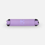 Tapis de sol pour le yoga de la marque hercule studio modèle mar couleur lavande packshot roulé